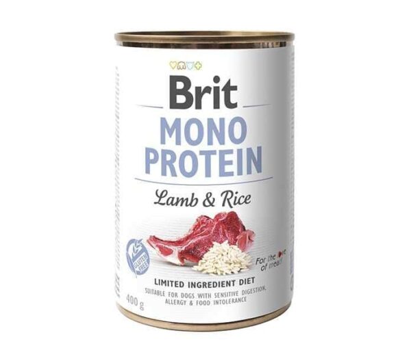 Brit Mono Protéine - Agneau & Riz 400 gr