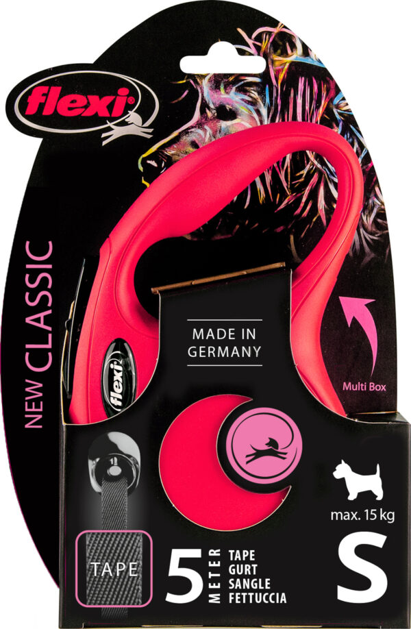 FLEXI NEW CLASSIC SANGLE M Rouge 5M