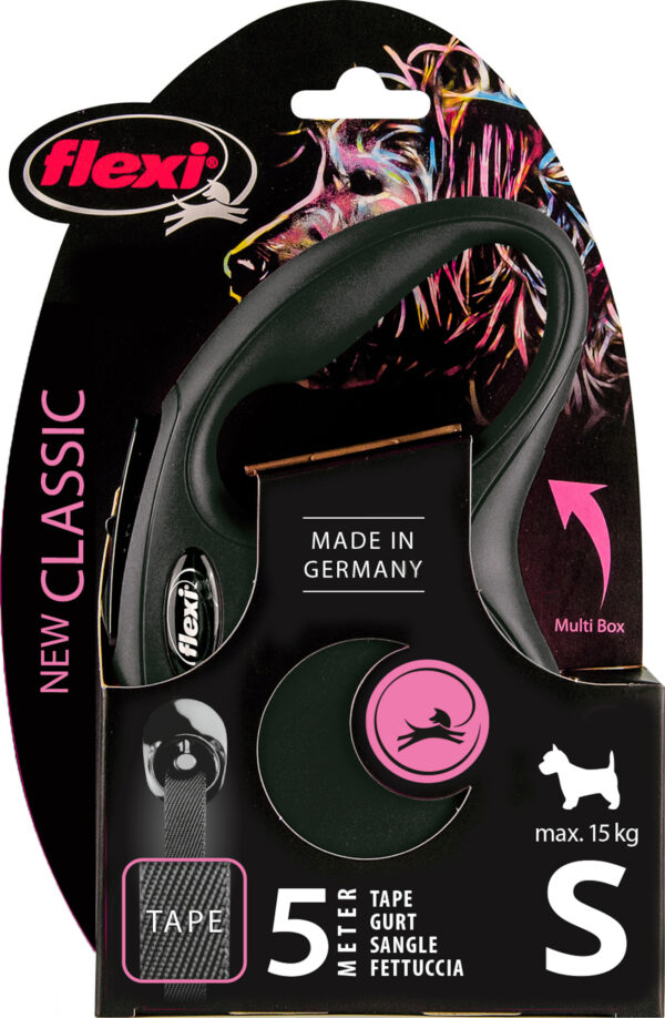 FLEXI NEW CLASSIC SANGLE M Noir 5M