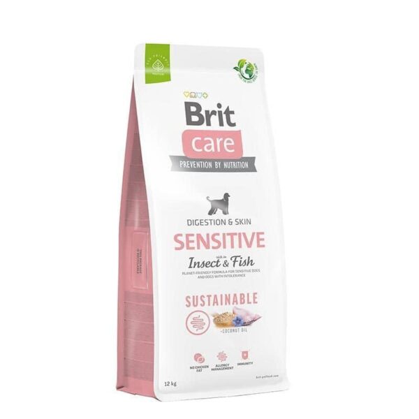Brit Care Sensitive Insecte et Poisson - 12kg (Probiotique +)