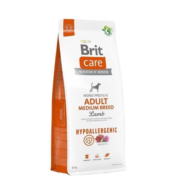Brit Care Hypoallergenic Agneau - 12 Kg