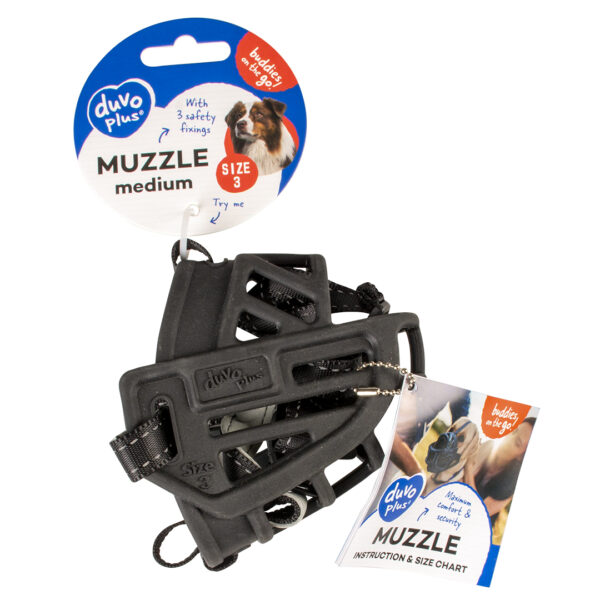 Museliere 3 fixation securité optimal Taille 3