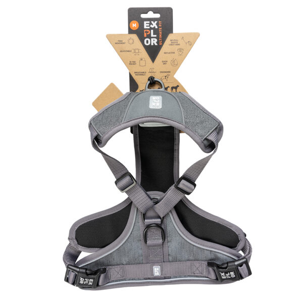 Ultimate Harnais Safety Silver Reflective M