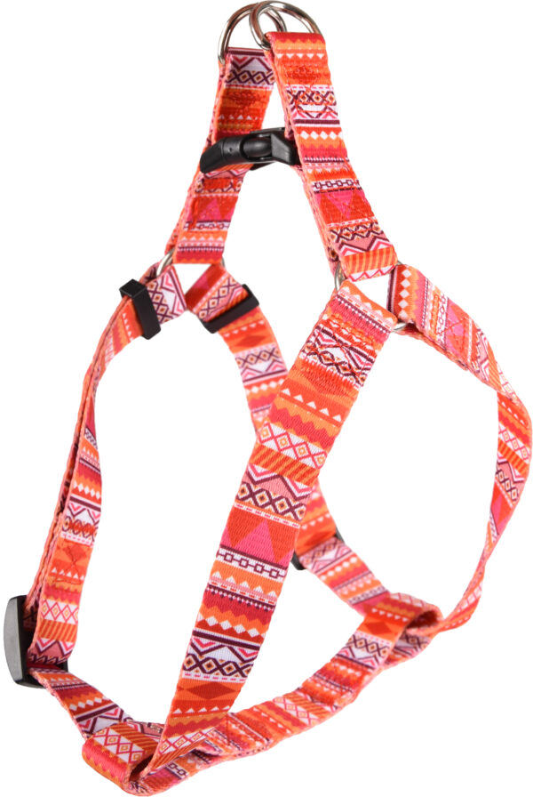 Harnais SYB orange  RoseSaumon  S