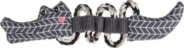 Crocodile avec corde Gris