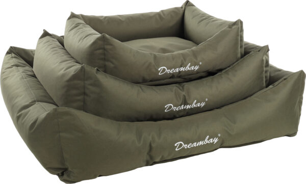 Panier déhoussable et lavable très résistant  Vert olive T Shiba