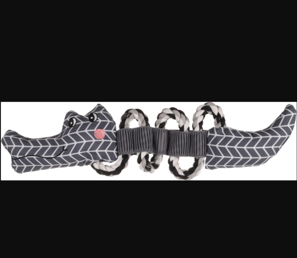 Crocodile avec corde Gris