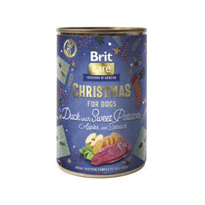 Repas complet de Fête avec Brit Christmas Canard 5 boites + 1 gratuite