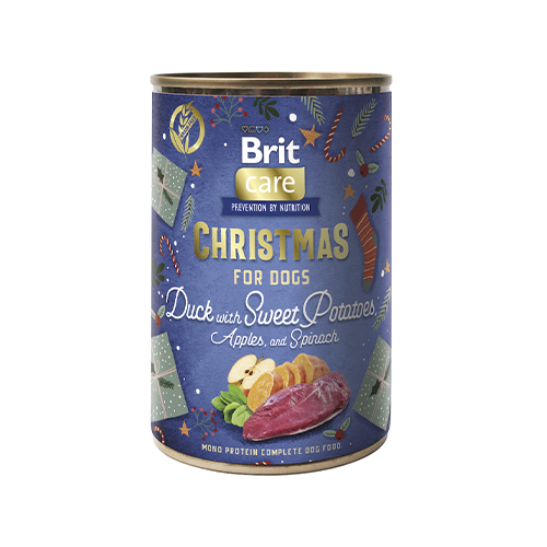 Repas complet de Fête avec Brit Christmas Canard 5 boites + 1 gratuite