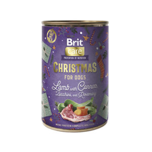 Repas complet de Fête avec Brit Christmas Agneau 5 boites + 1 gratuite