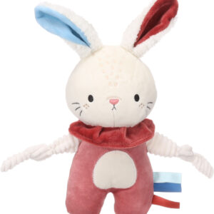 JOUET CHIOT KOBE LAPIN ROSE 24x8x28CM