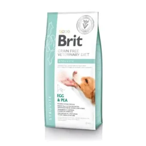 Brit Vétérinaire struvite ( problème urinaire) – Oeufs & Petit Pois – 12 Kg