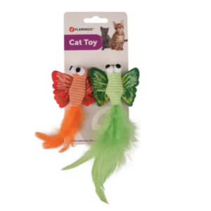 Jouet Chat Papillon Mélange