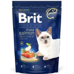 Brit P by Nature Chat Adulte Saumon 1 boite de 4 x 1,5 Kg
