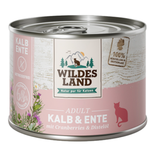 WL – Pack Economique Adulte- patés 6 x 200 gr – Veau et Canard aux Cranberry