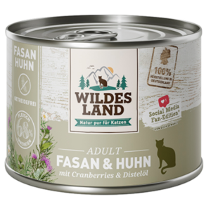 WL – Pack Economique Adulte- patés 6 x 200 gr – Faisan et poulet aux Cranberry